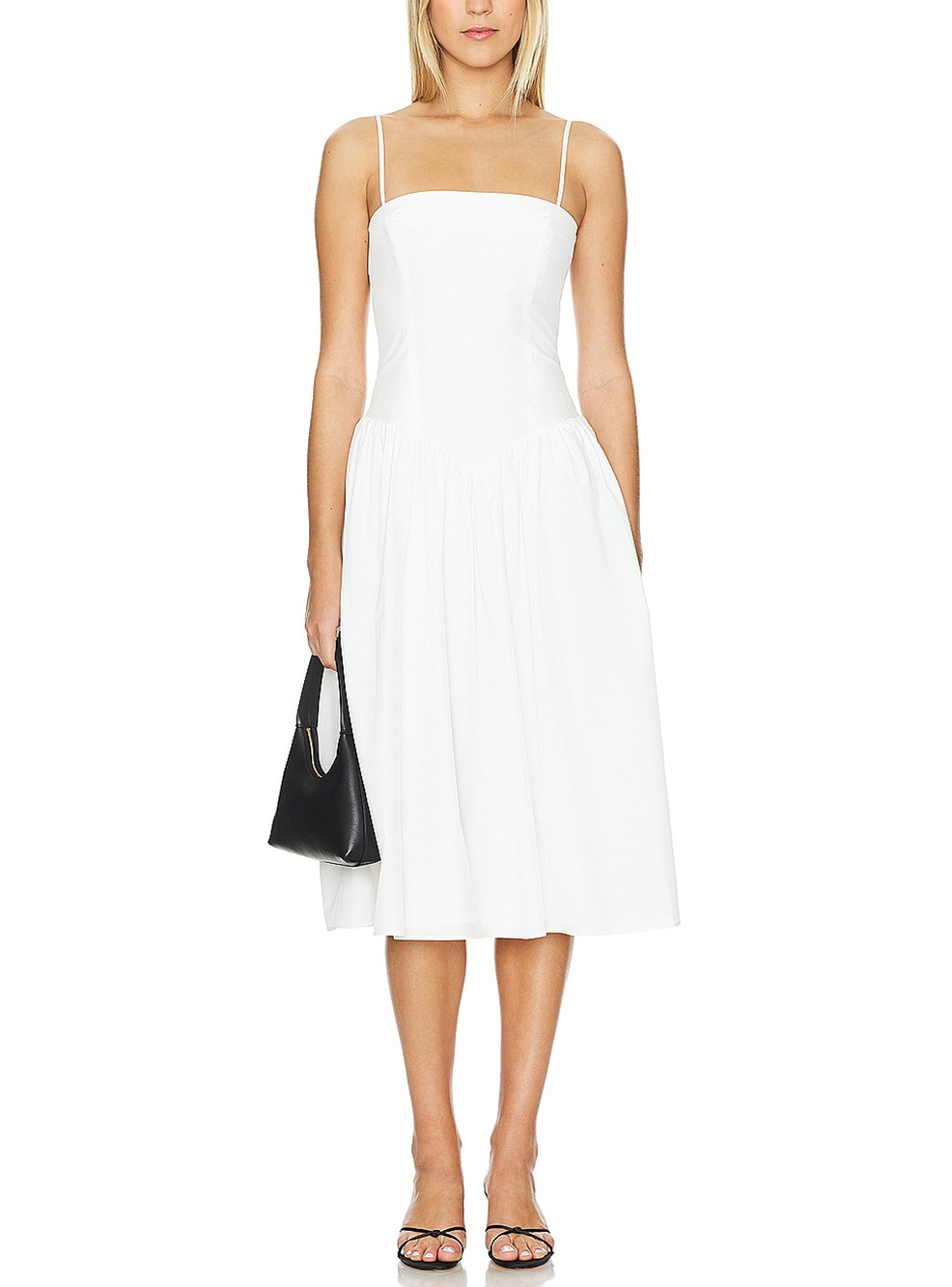 Amanda Uprichard Elegant White Delora Dress Size S